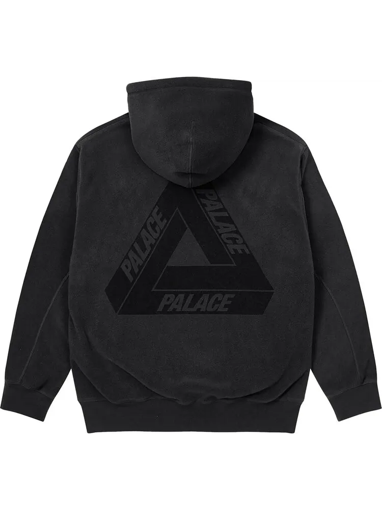 Толстовка Palace Polartec Lazer Hood 'Black' — изображение 2 из 2, черный