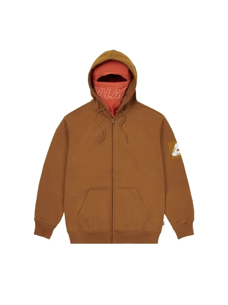 Толстовка Palace Facemask Thermal 'Tan' — изображение 1 из 2, загар