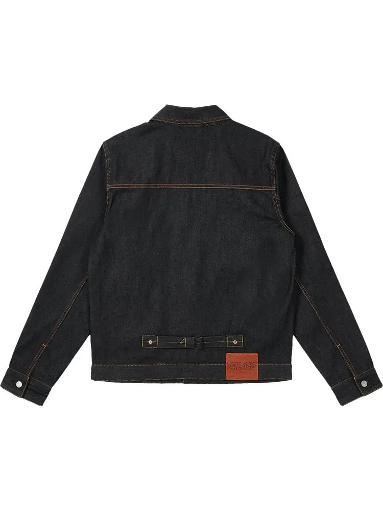 Куртка Palace x Evisu Classic Seagull Denim Jacket 'Raw Indigo' — изображение 2 из 2, синий
