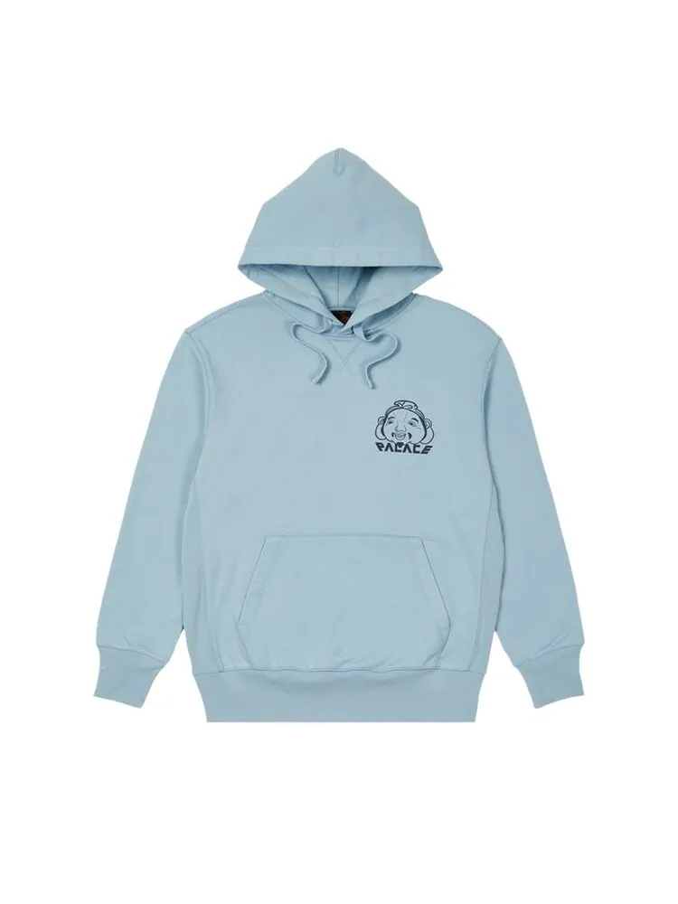 Толстовка Palace x Evisu Tri-Godhead 'Dusty Blue' — изображение 1 из 2, синий