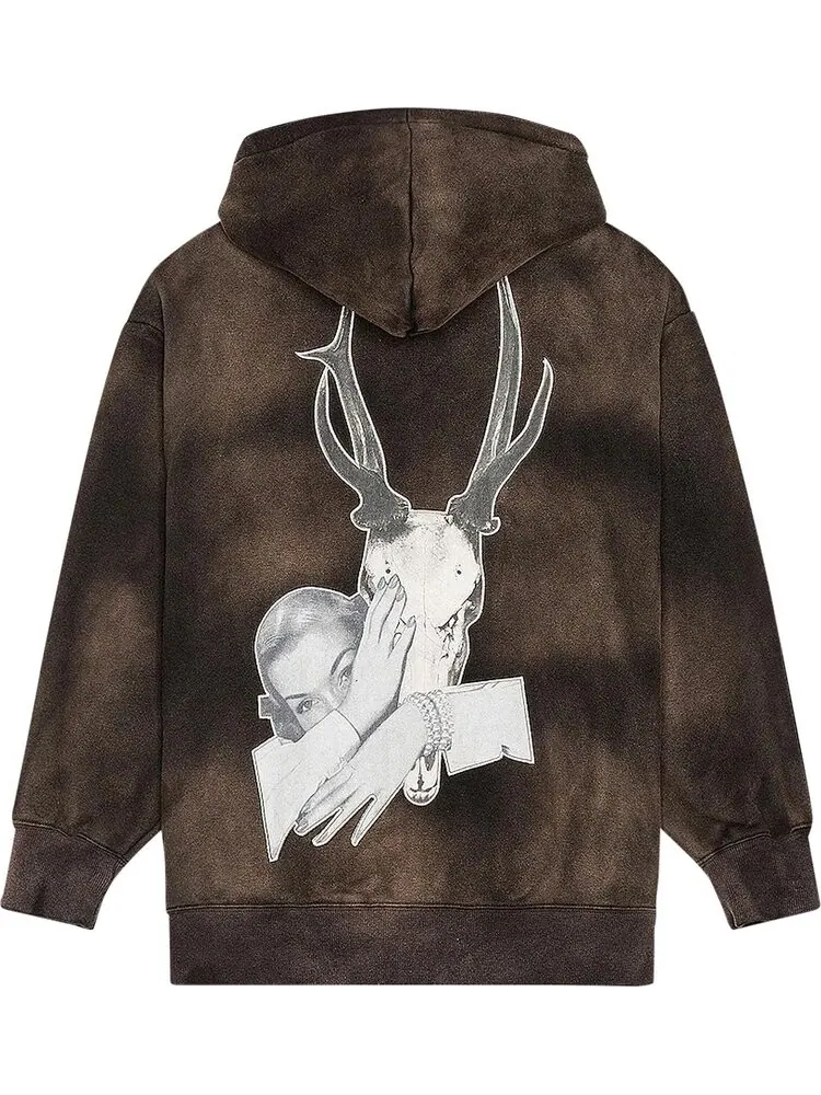 Худи Pleasures Gospel Zip Hoody 'Black' — изображение 2 из 2, черный