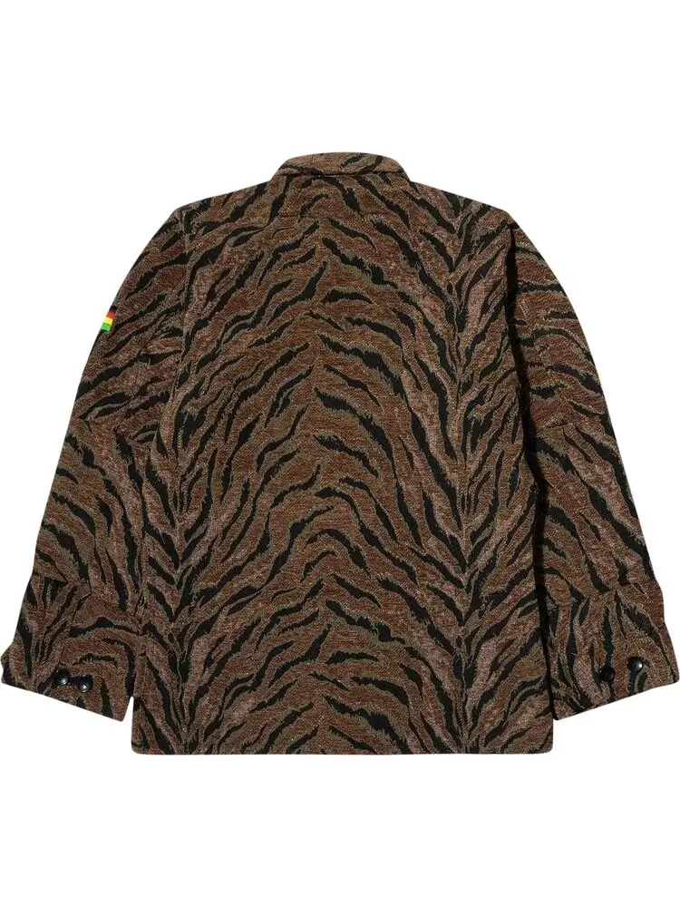 Куртка Pleasures Jungle Jacket 'Brown' — изображение 2 из 4, коричневый