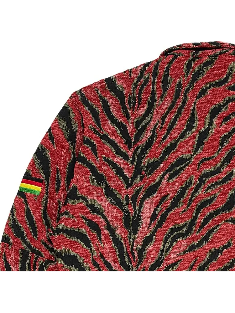 Куртка Pleasures Jungle Jacket 'Red' — изображение 2 из 3, красный