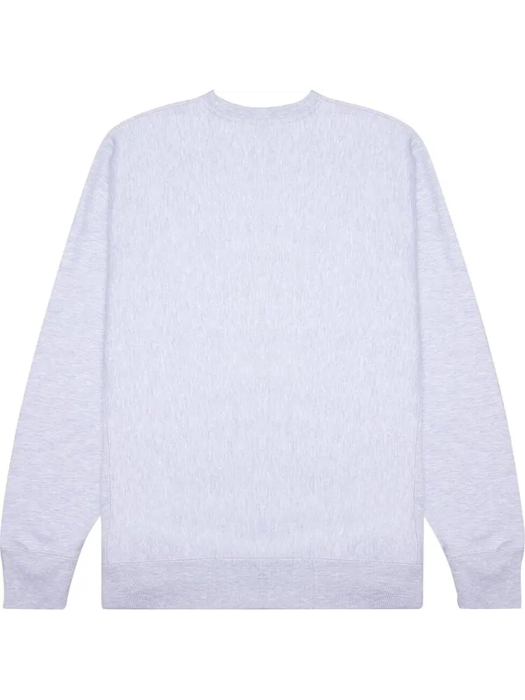 Толстовка Pleasures Ruff Premium Crewneck 'Heather Grey' — изображение 2 из 2, серый