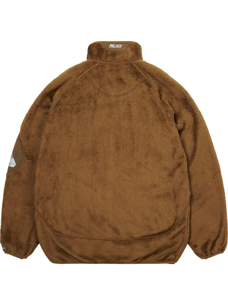 Куртка Palace Polartec High Loft Track Jacket 'Brown' — изображение 2 из 2, коричневый