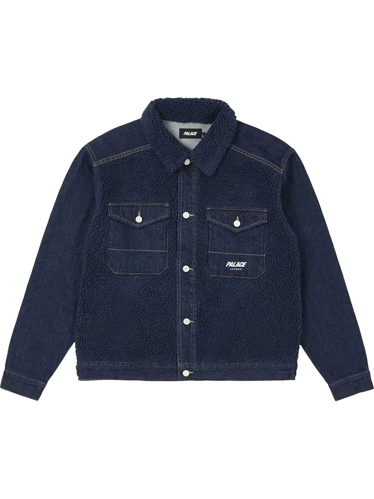 Куртка Palace Grizzly Denim Jacket 'Indigo' — изображение 1 из 2, синий