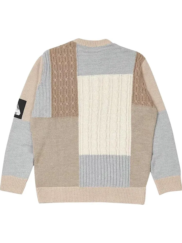 Джемпер Palace Cable Patchwork Knit 'Multicolor' — изображение 2 из 2, мульти