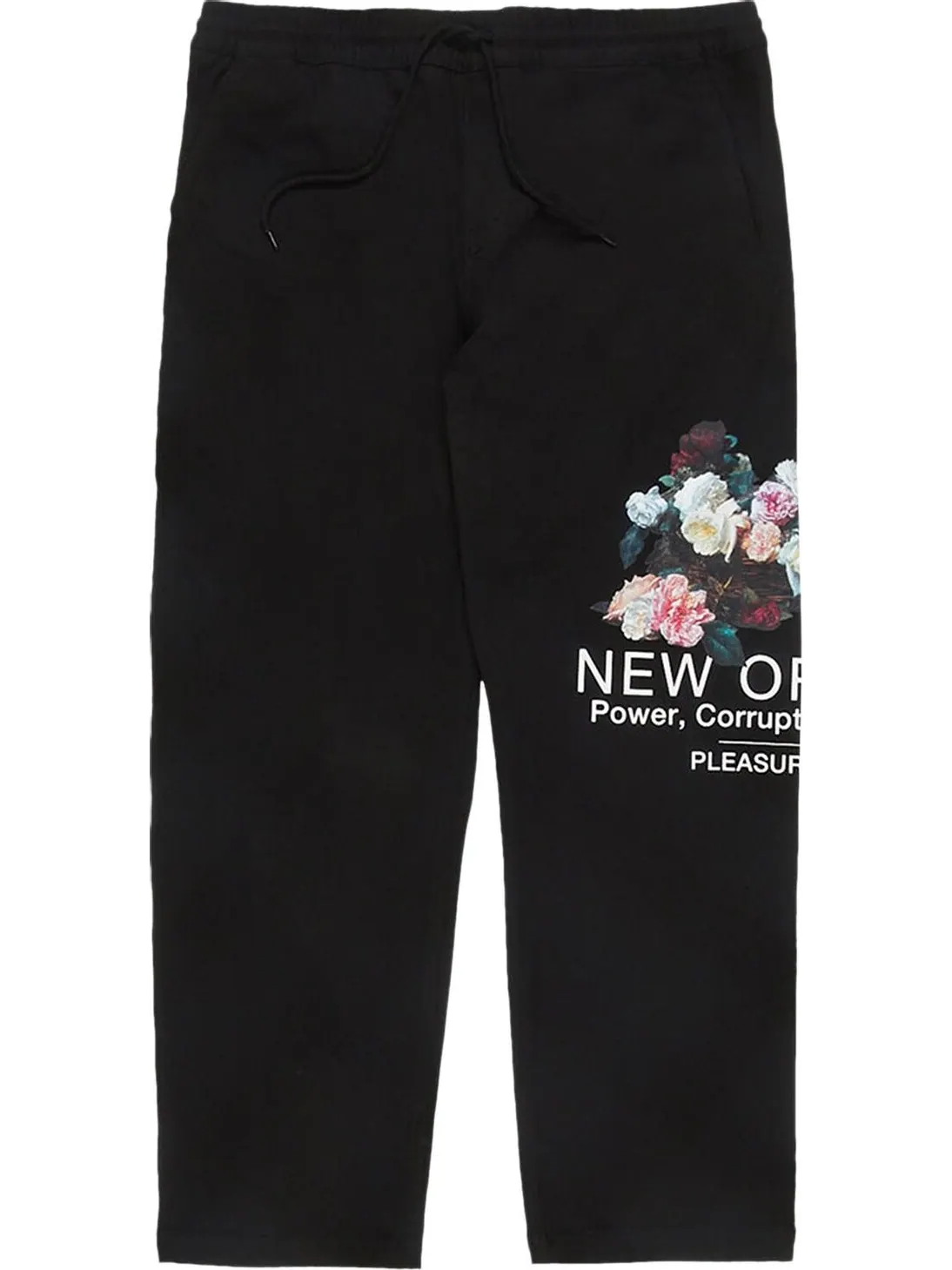 Брюки Pleasures Power Beach Pant 'Black' — 1