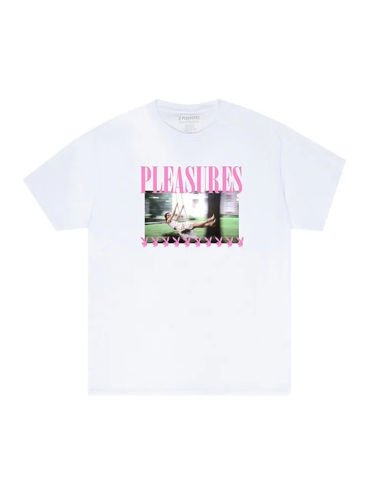 Футболка Pleasures Swing T-Shirt 'White' — изображение 1 из 2, белый