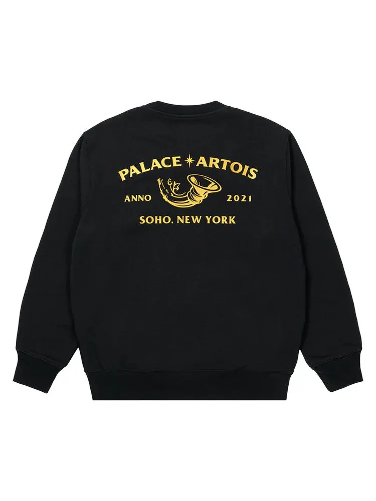 Свитер Palace x Stella Artois Cartouche Crew — изображение 2 из 2, черный