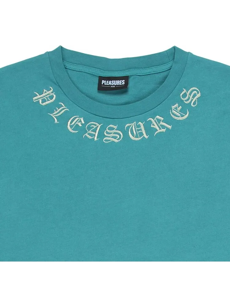 Рубашка Pleasures Memento Heavyweight Shirt 'Green' — изображение 2 из 2, зеленый