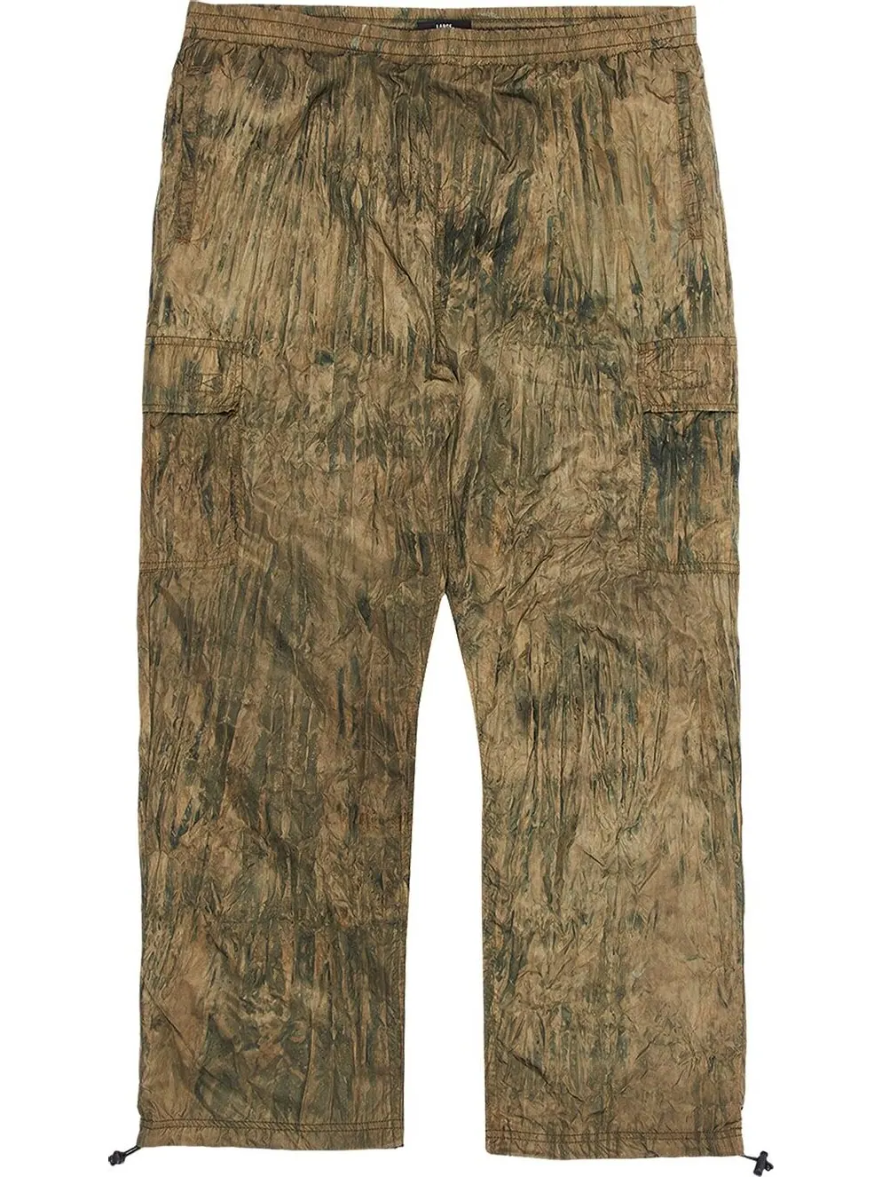 Брюки Pleasures Jeffery Nylon Cargo Pant 'Green' — изображение 1 из 2, зеленый