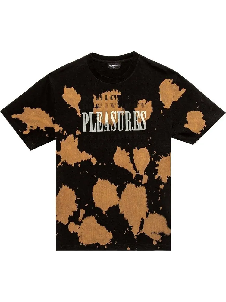 Рубашка Pleasures Swinger Dye Shirt 'Black' — изображение 1 из 1, черный