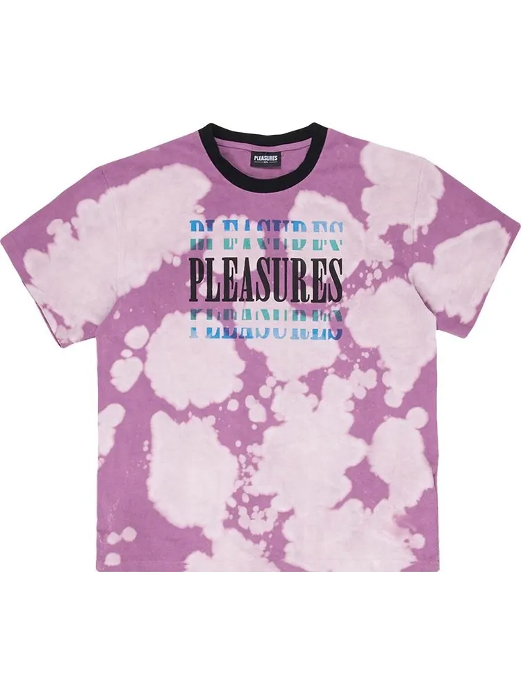 Рубашка Pleasures Swinger Dye Shirt 'Purple' — изображение 1 из 1, фиолетовый