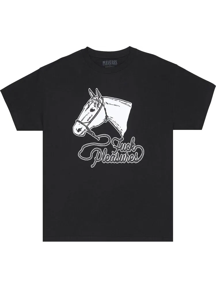 Футболка Pleasures Pony T-Shirt 'Black' — изображение 1 из 3, черный