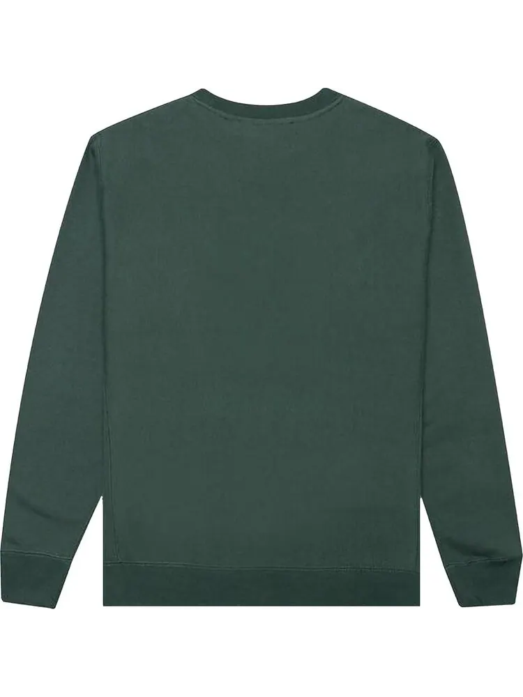 Толстовка Pleasures Thicc Applique Premium Crewneck 'Alpine Green' — изображение 2 из 2, зеленый
