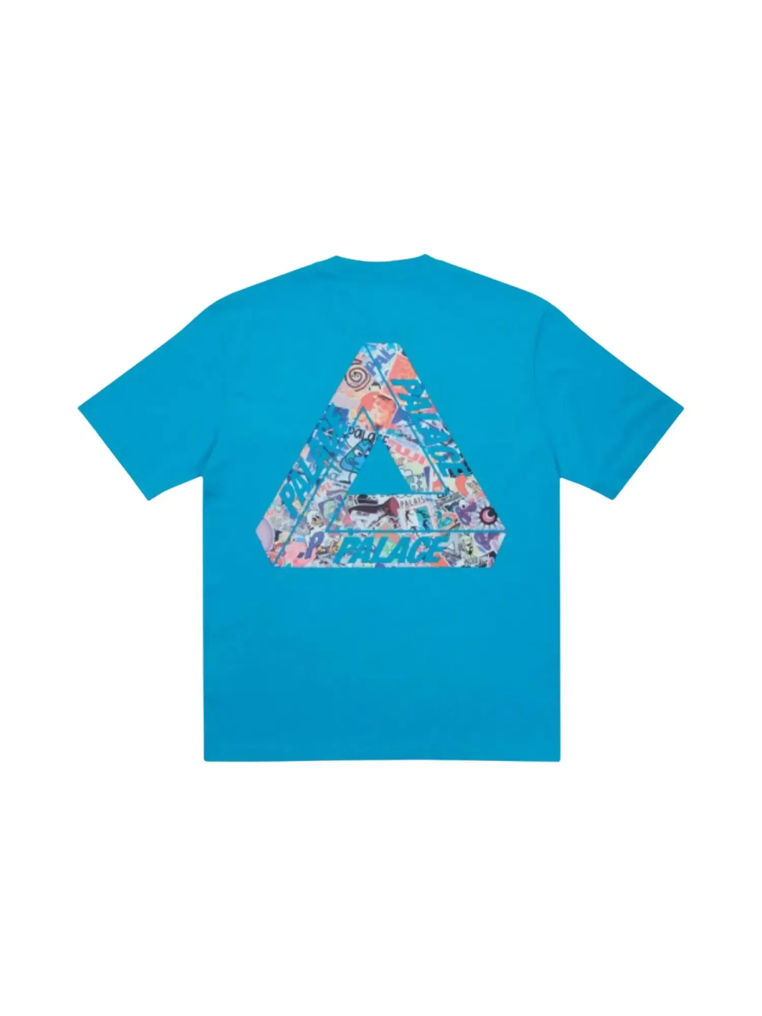 Футболка Palace Tri-Sticker Pack Logo — изображение 2 из 2, синий