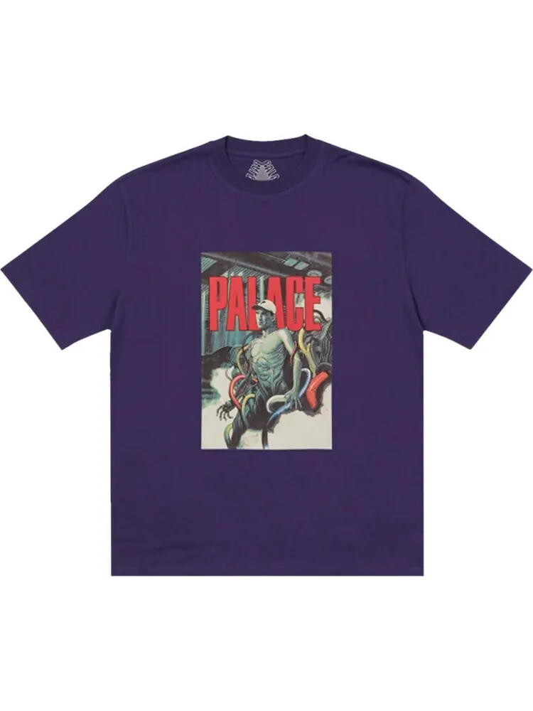 Футболка Palace Mangas T-Shirt 'Purple' — изображение 1 из 1, фиолетовый