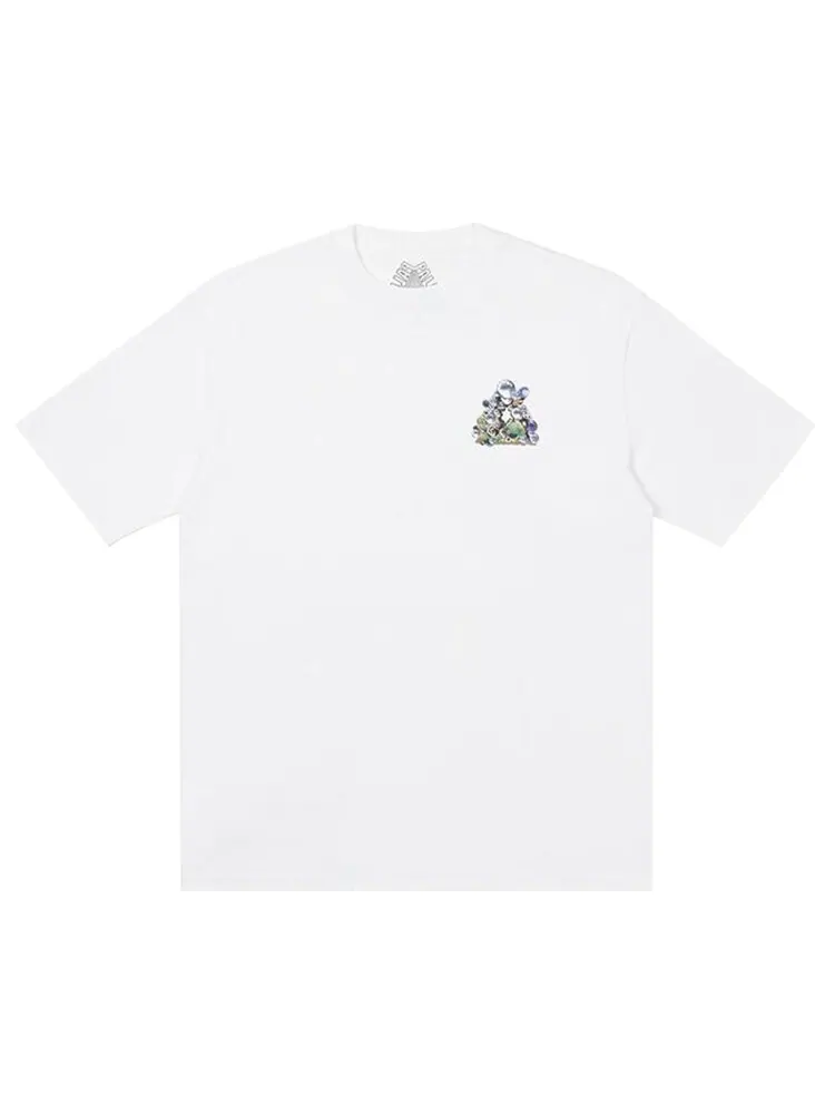 Футболка Palace Bubbling T-Shirt 'White' — изображение 1 из 2, белый