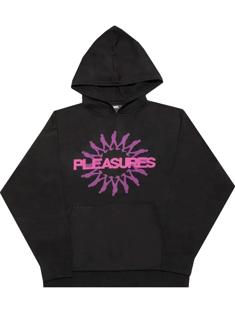 Худи Pleasures Passion Knit Hoodie 'Black' — изображение 1 из 2, черный