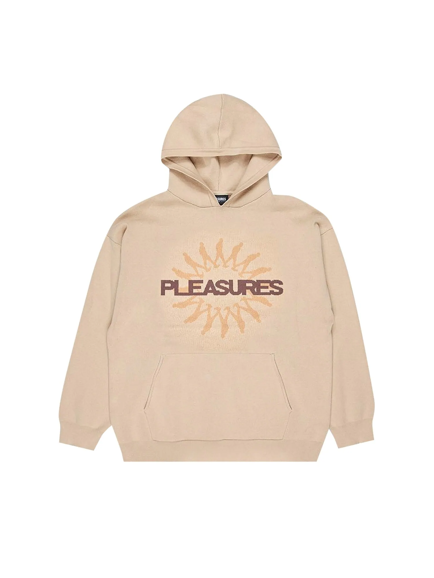 Вязаный свитер Pleasures Passion с капюшоном Тан — изображение 1 из 1, бежевый