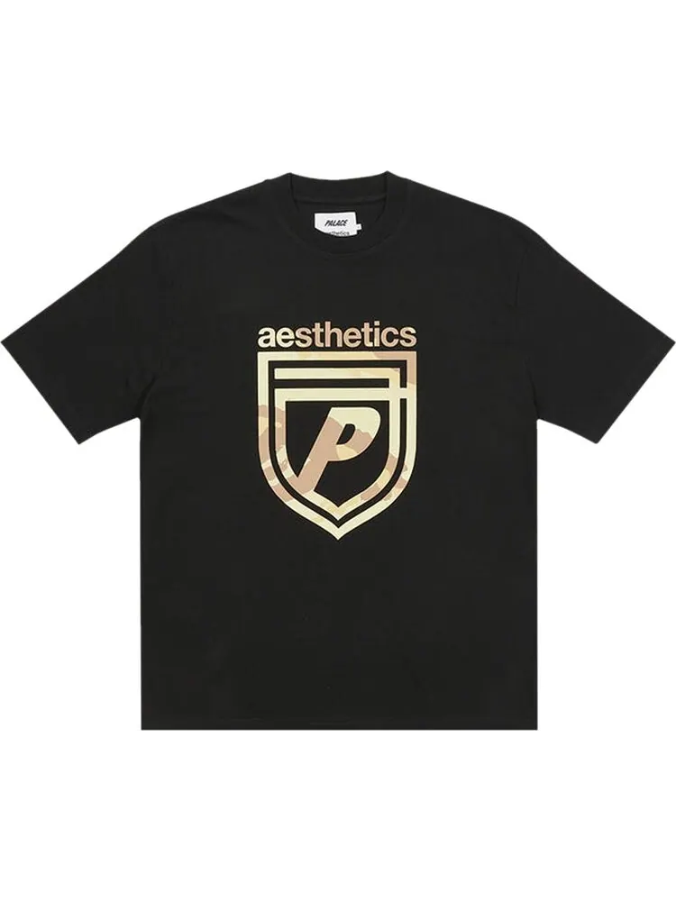 Футболка Palace Aesthetics Logo T-Shirt 'Black' — изображение 1 из 1, черный