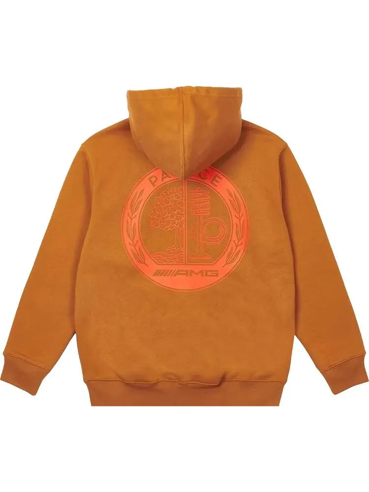 Толстовка Palace x AMG 2.0 Zip Hood 'Caramel' — изображение 2 из 2, загар