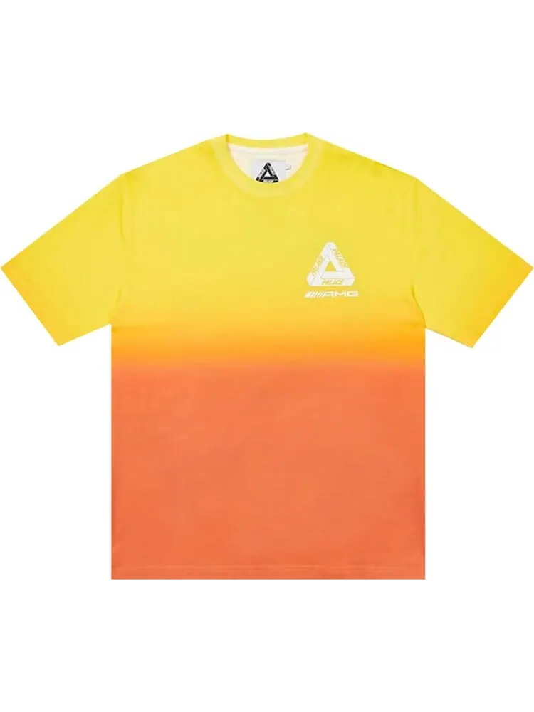 Футболка Palace x AMG 2.0 Los Angeles T-Shirt 'Yellow/Red' — изображение 1 из 2, мульти