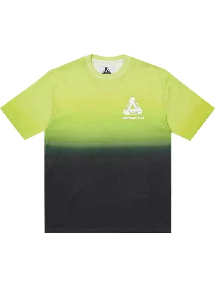 Футболка Palace x AMG 2.0 New York T-Shirt 'Black/Lime' — изображение 1 из 2, мульти