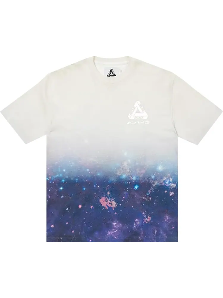 Футболка Palace x AMG 2.0 Tokyo T-Shirt 'Tan/Blue' — изображение 1 из 2, мульти