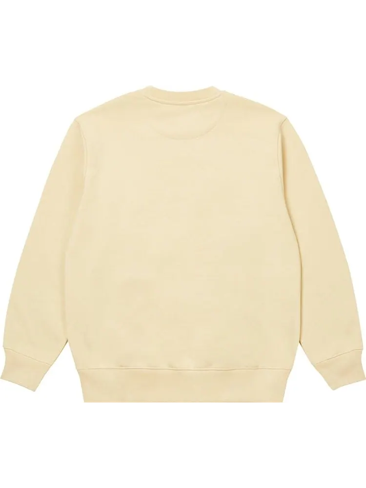 Толстовка Palace x Calvin Klein Crew 'Wheat' — изображение 2 из 2, бежевый