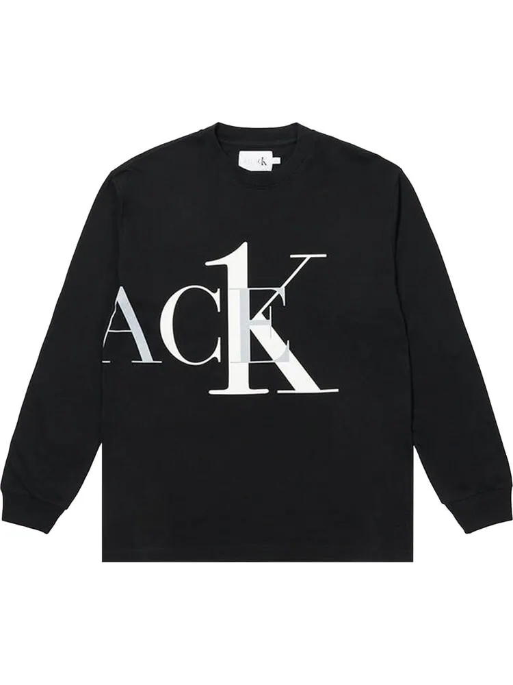 Лонгслив Palace x Calvin Klein Long-Sleeve 'Black' — изображение 1 из 2, черный