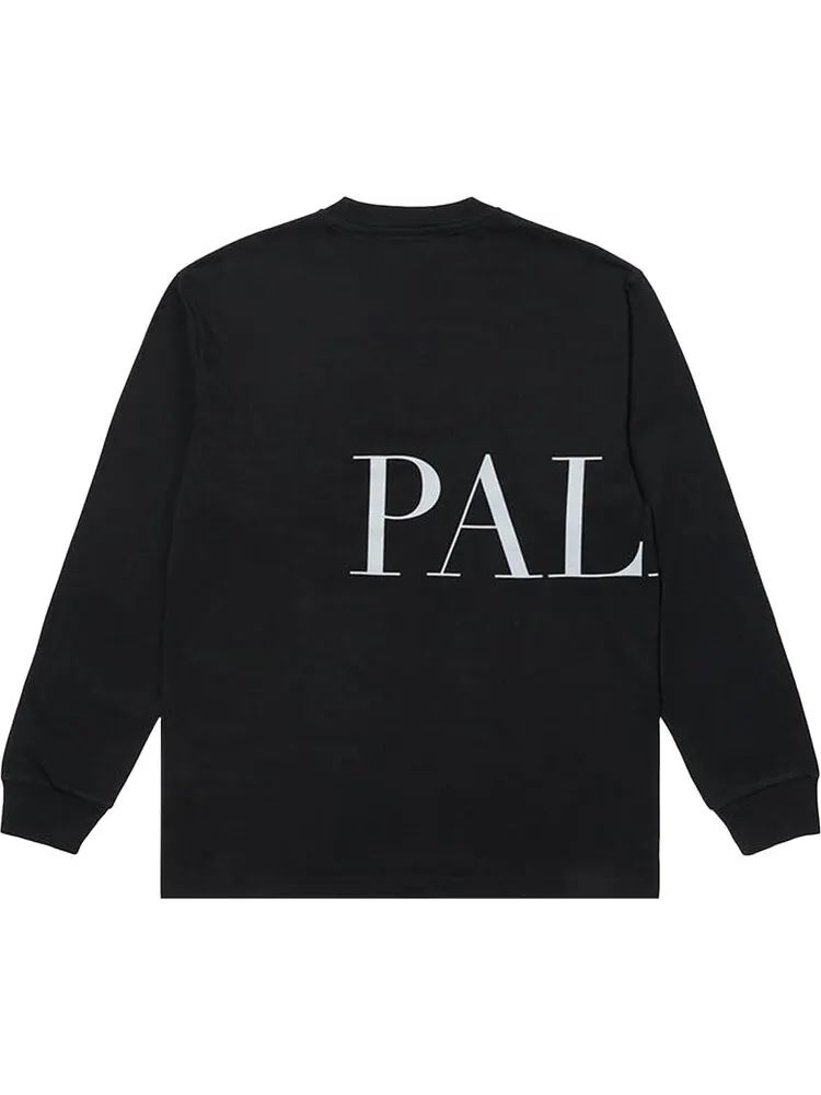 Лонгслив Palace x Calvin Klein Long-Sleeve 'Black' — изображение 2 из 2, черный