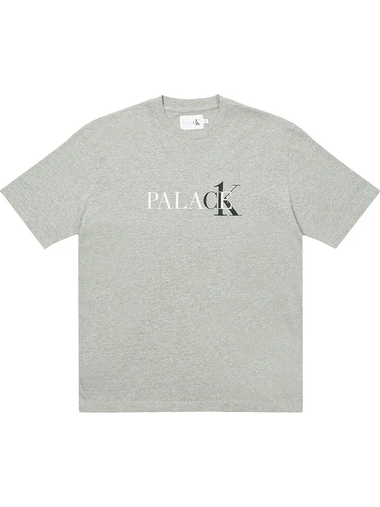 Футболка Palace x Calvin Klein T-Shirt 'Light Grey Heather' — изображение 1 из 1, серый
