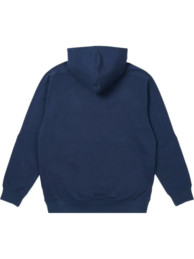 Толстовка Palace Zip Hood 'Blue' — изображение 2 из 2, синий