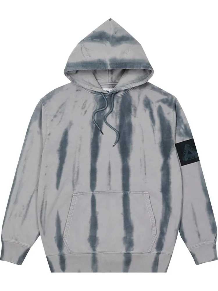 Толстовка Palace Zebra Tie Dye Hood 'Black' — изображение 1 из 2, мульти