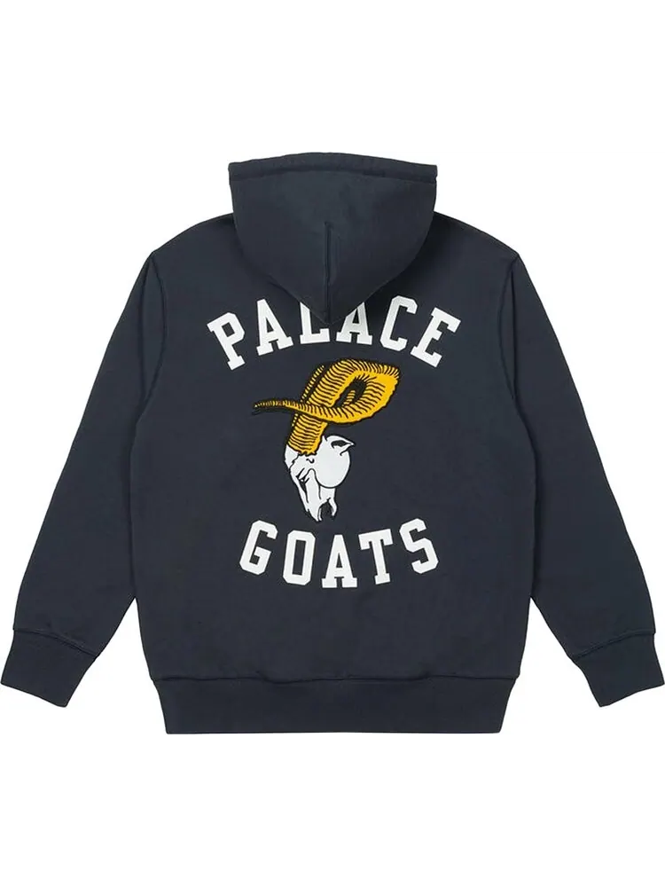 Толстовка Palace Goats Hood 'Navy' — изображение 2 из 2, синий