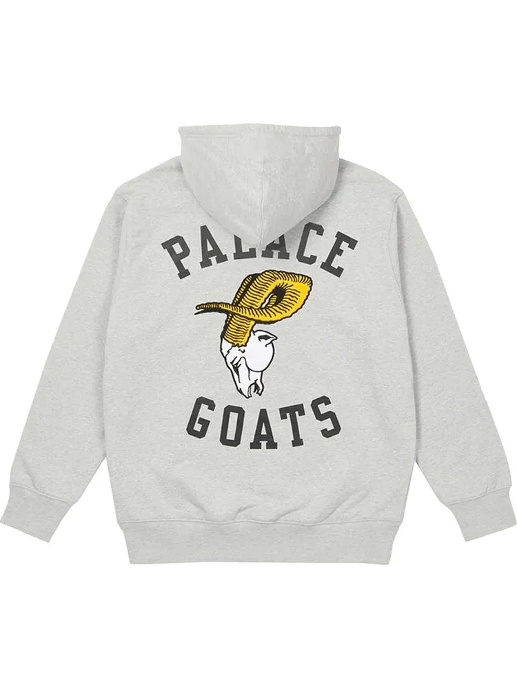 Толстовка Palace Goats Hood 'Grey Marl' — изображение 2 из 2, серый