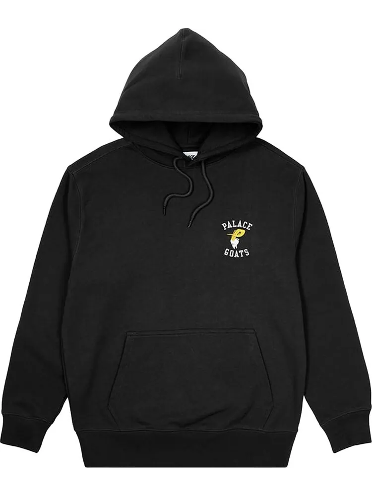 Толстовка Palace Goats Hood 'Black' — изображение 1 из 2, черный