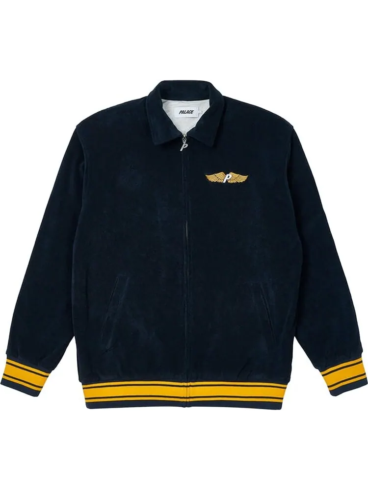 Куртка Palace Towelling Jacket 'Navy' — изображение 1 из 2, синий