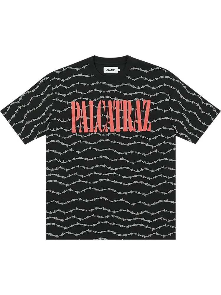 Футболка Palace Palcatraz T-Shirt 'Black' — изображение 1 из 2, черный