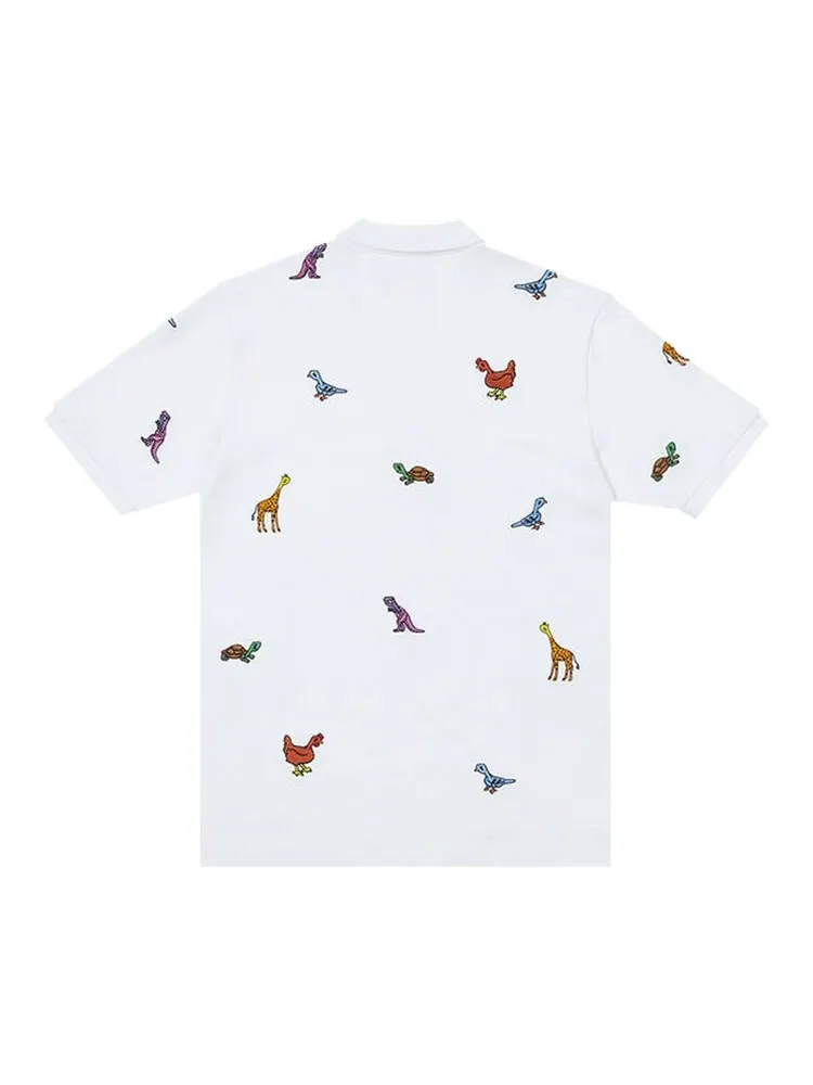 Поло Palace Animals Polo 'White' — изображение 2 из 2, белый