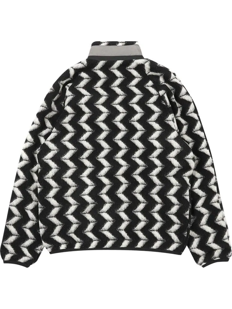 Куртка Pleasures Drifter Fuzzy Jacket 'Black' — изображение 2 из 2, черный