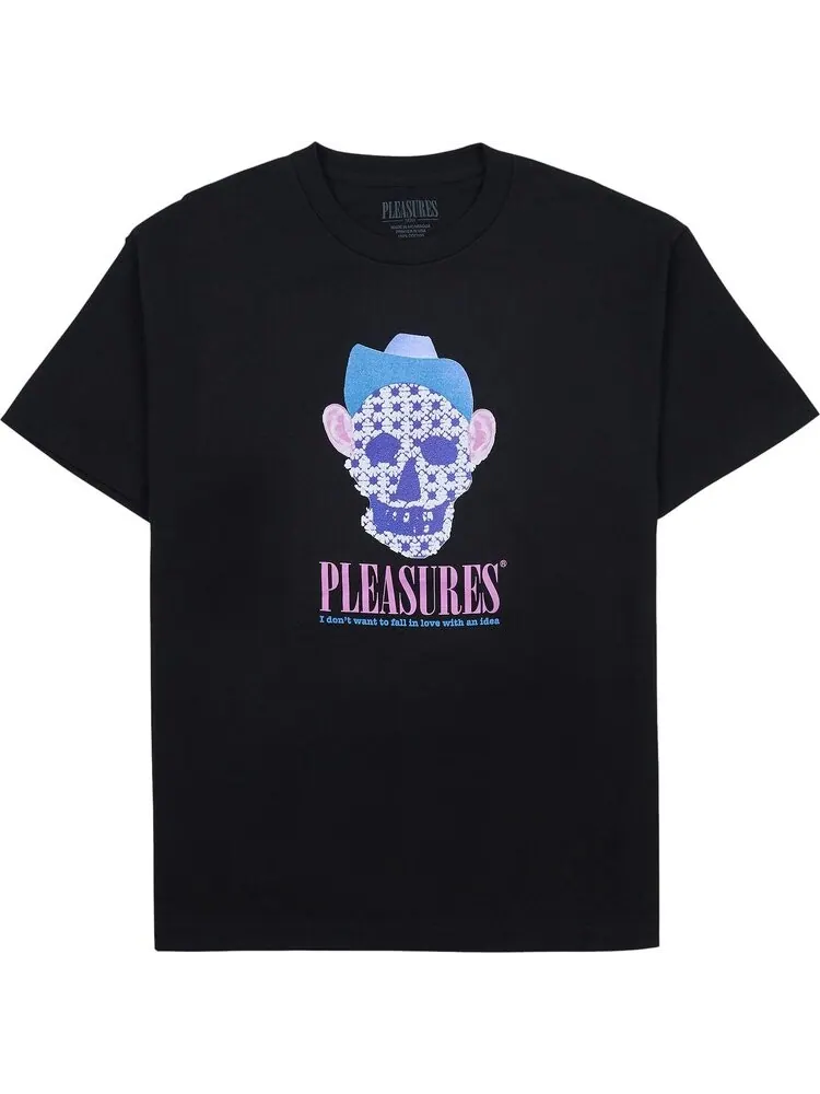 Футболка Pleasures Cowboy T-Shirt 'Black' — изображение 1 из 1, черный