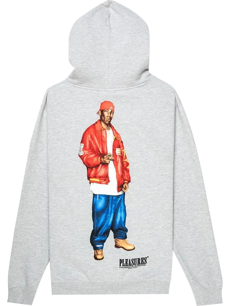 Худи Pleasures Flamboyant Hoodie 'Grey' — изображение 2 из 2, серый