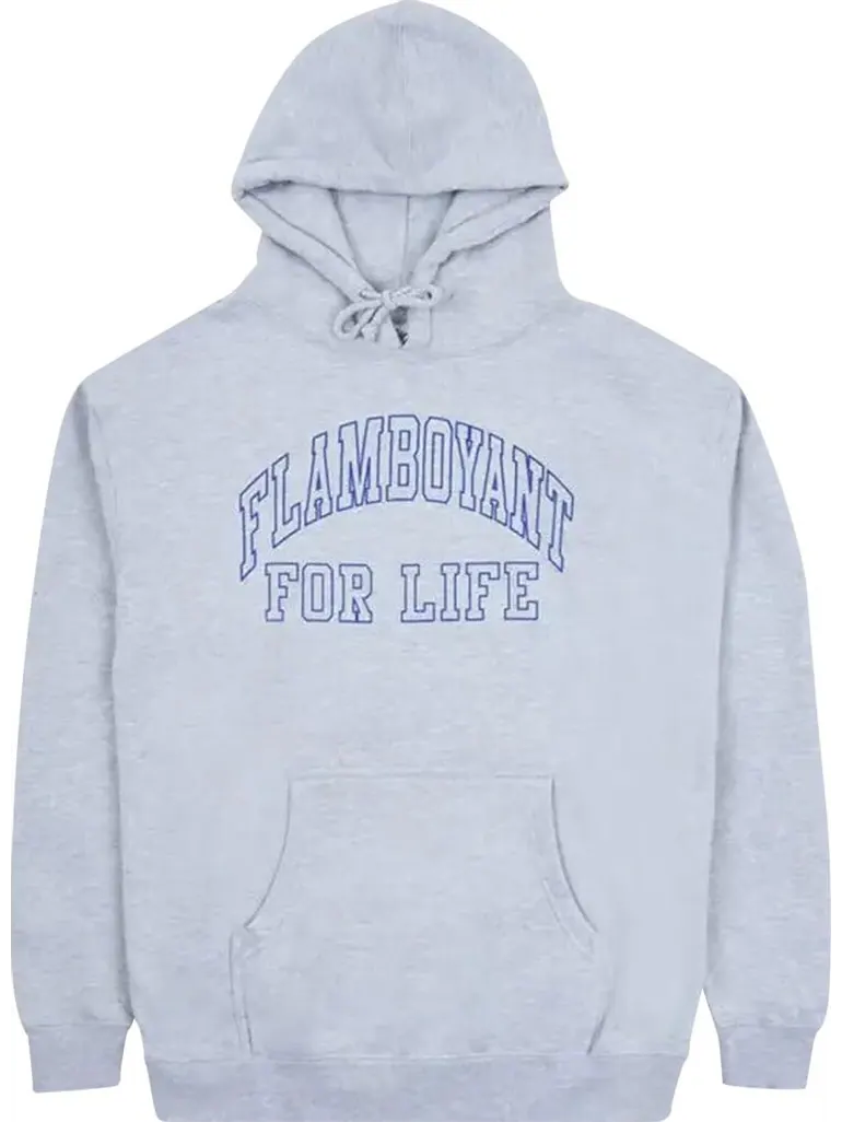 Худи Pleasures Flamboyant Hoody 'Heather Grey' — изображение 1 из 2, серый
