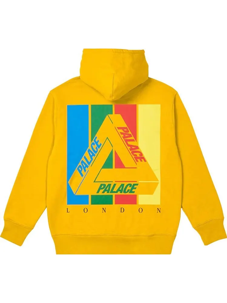 Толстовка Palace Tri-Emb Hood 'Yellow' — изображение 2 из 2, желтый