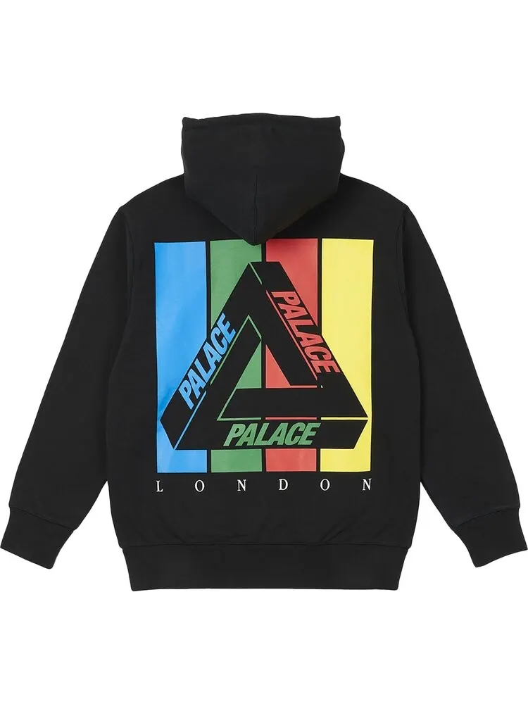Толстовка Palace Tri-Emb Hood Black — изображение 2 из 2, черный