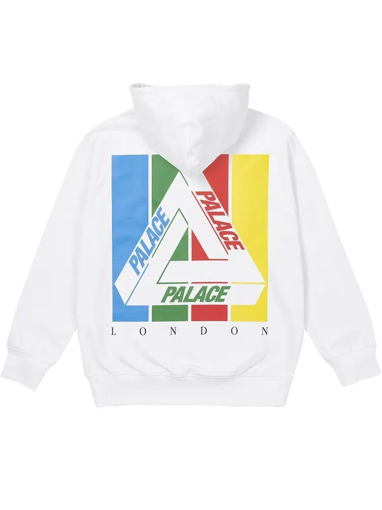 Толстовка Palace Tri-Emb Hood 'White' — изображение 2 из 2, белый