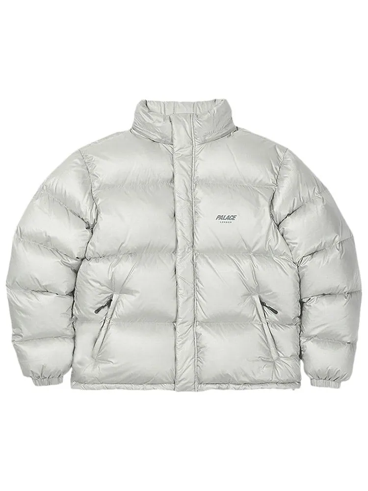 Пуховик Palace Pertex London Puffa — изображение 1 из 2, серебряный